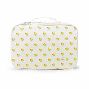 Сумка выходного дня текстильная Ratatam "Hearts", цветные сердца